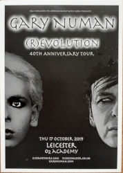 Gary Numan Leicester Poster 2019